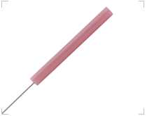 Aiguilles d'acupuncture manche plastique, non revêtues